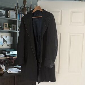 Zara Men's Dark Trench Coat
